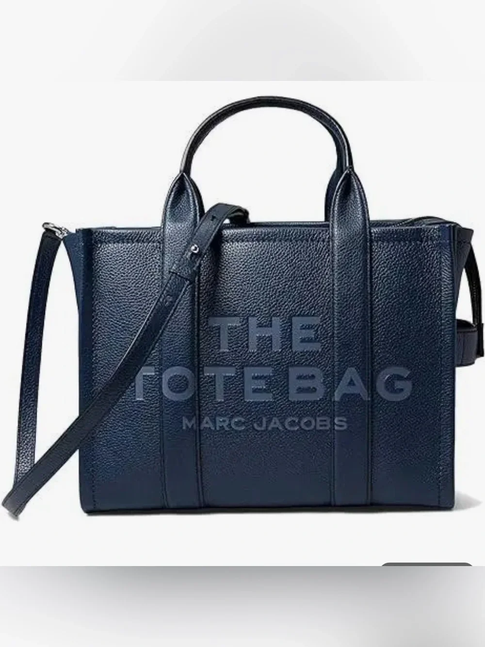 New Marc Jacobs The Leather Medium Tote Bag